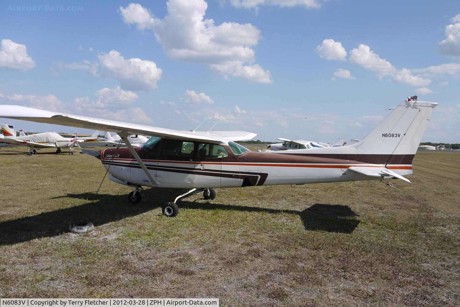 N6083V, 1980 Cessna 172RG Cutlass RG C/N 172RG0571, At Zephyrhills Municipal Airport, Florida