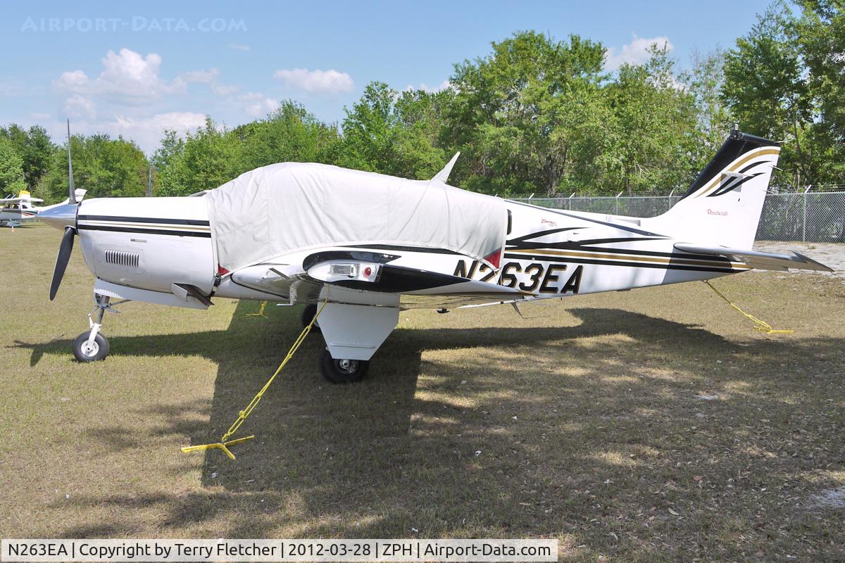 N263EA, 2002 Raytheon Aircraft Company A36 Bonanza C/N E-3437, At Zephyrhills Municipal Airport, Florida