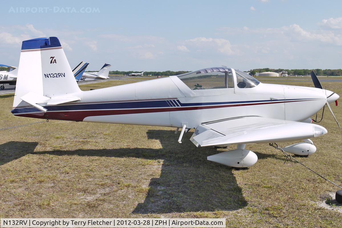 N132RV, 2003 Vans RV-7A C/N 70141, At Zephyrhills Municipal Airport, Florida