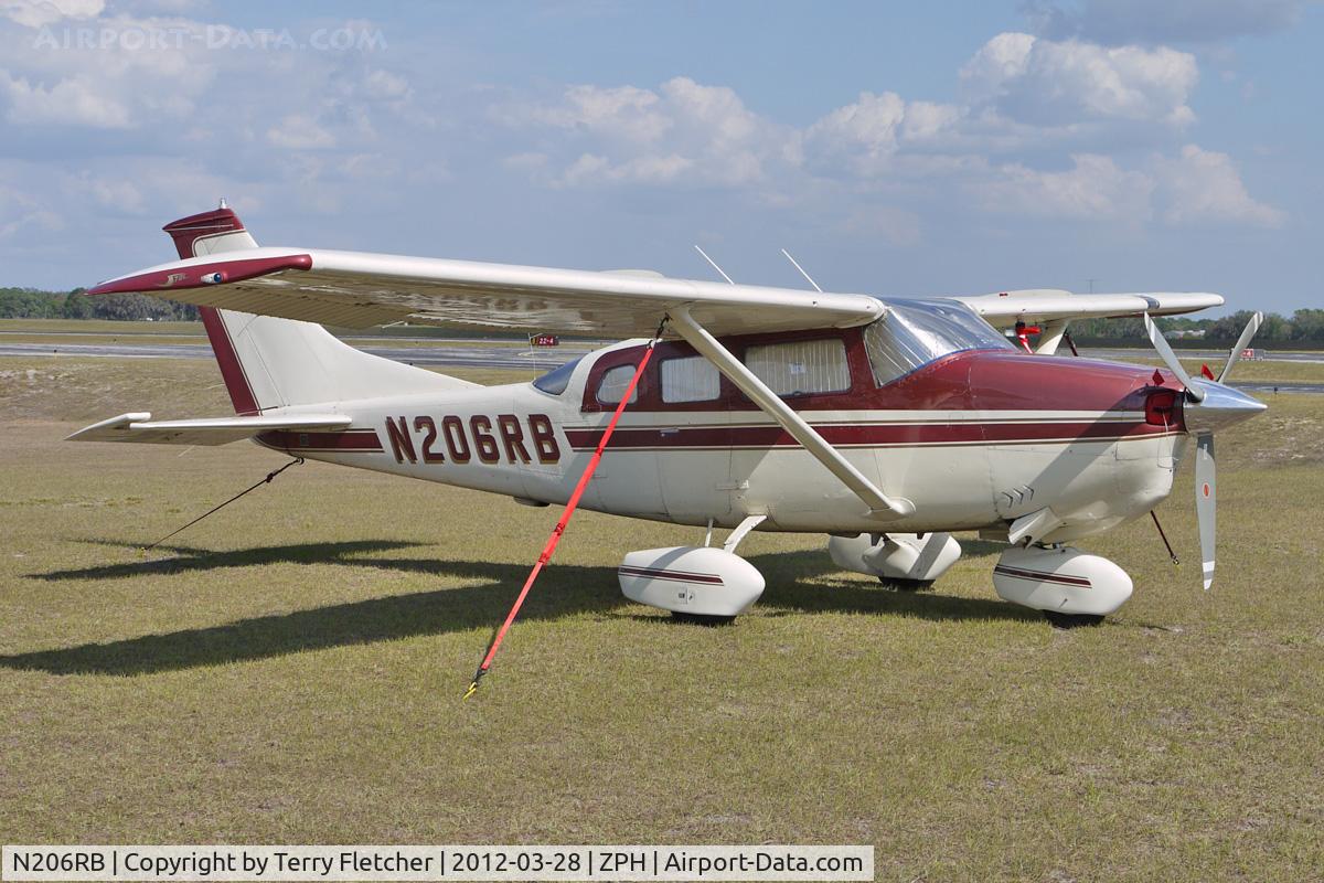 N206RB, 1968 Cessna U206C Super Skywagon C/N U206-1068, At Zephyrhills Municipal Airport, Florida