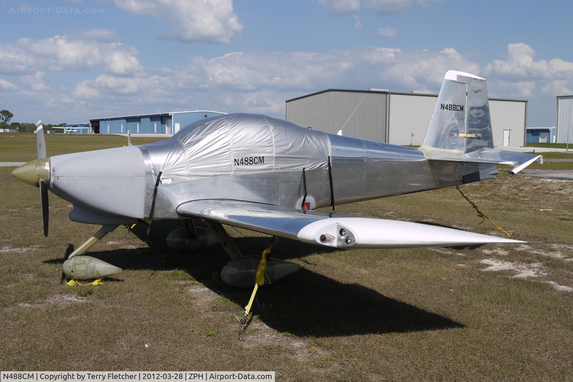N488CM, 2011 Vans RV-7A C/N 73322, At Zephyrhills Municipal Airport, Florida