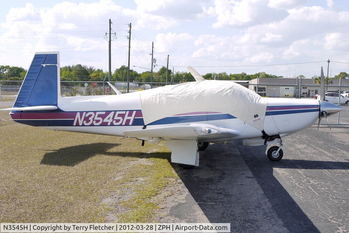N3545H, 1980 Mooney M20J 201 C/N 24-1036, At Zephyrhills Municipal Airport, Florida