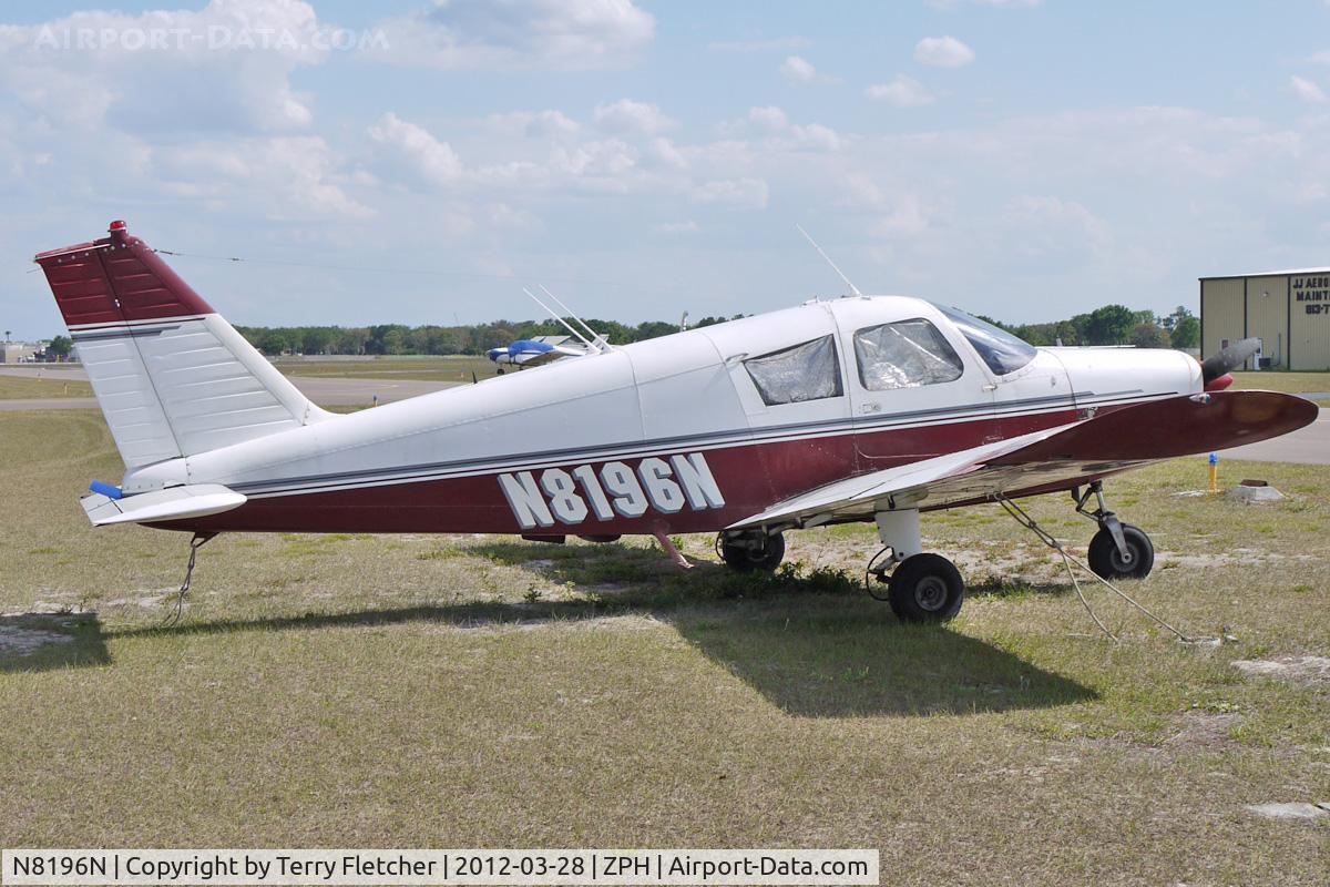 N8196N, 1969 Piper PA-28-140 C/N 28-25394, At Zephyrhills Municipal Airport, Florida