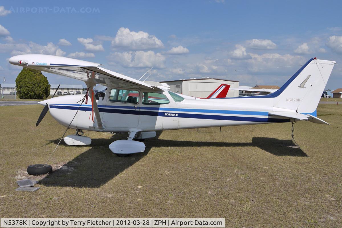 N5378K, 1980 Cessna 172P C/N 17274087, At Zephyrhills Municipal Airport, Florida