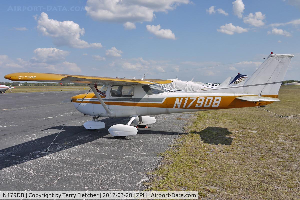 N179DB, Cessna 150L C/N 15075498, At Zephyrhills Municipal Airport, Florida