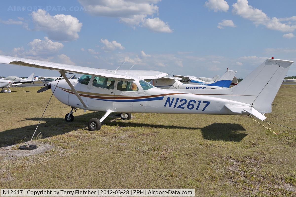 N12617, 1973 Cessna 172M C/N 17262116, At Zephyrhills Municipal Airport, Florida