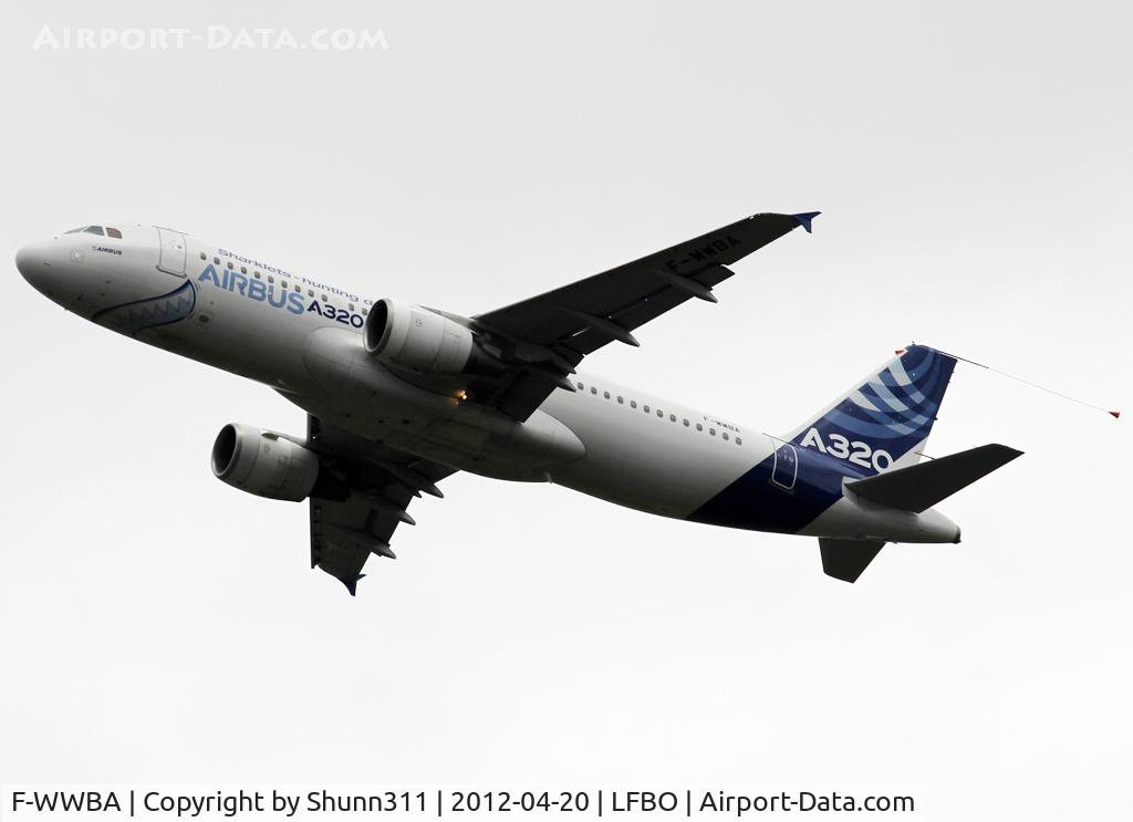 F-WWBA, 1987 Airbus A320-211 C/N 001, Now without sharklets... but still titles ;)