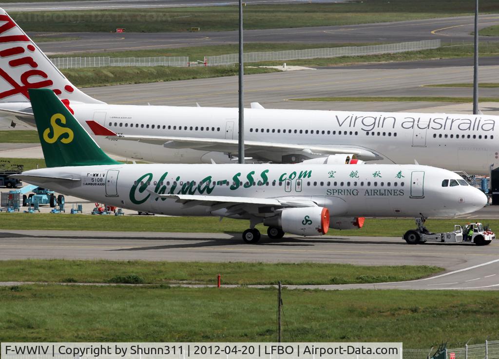 F-WWIV, 2012 Airbus A320-214 C/N 5108, C/n 5108 - To be B-6902