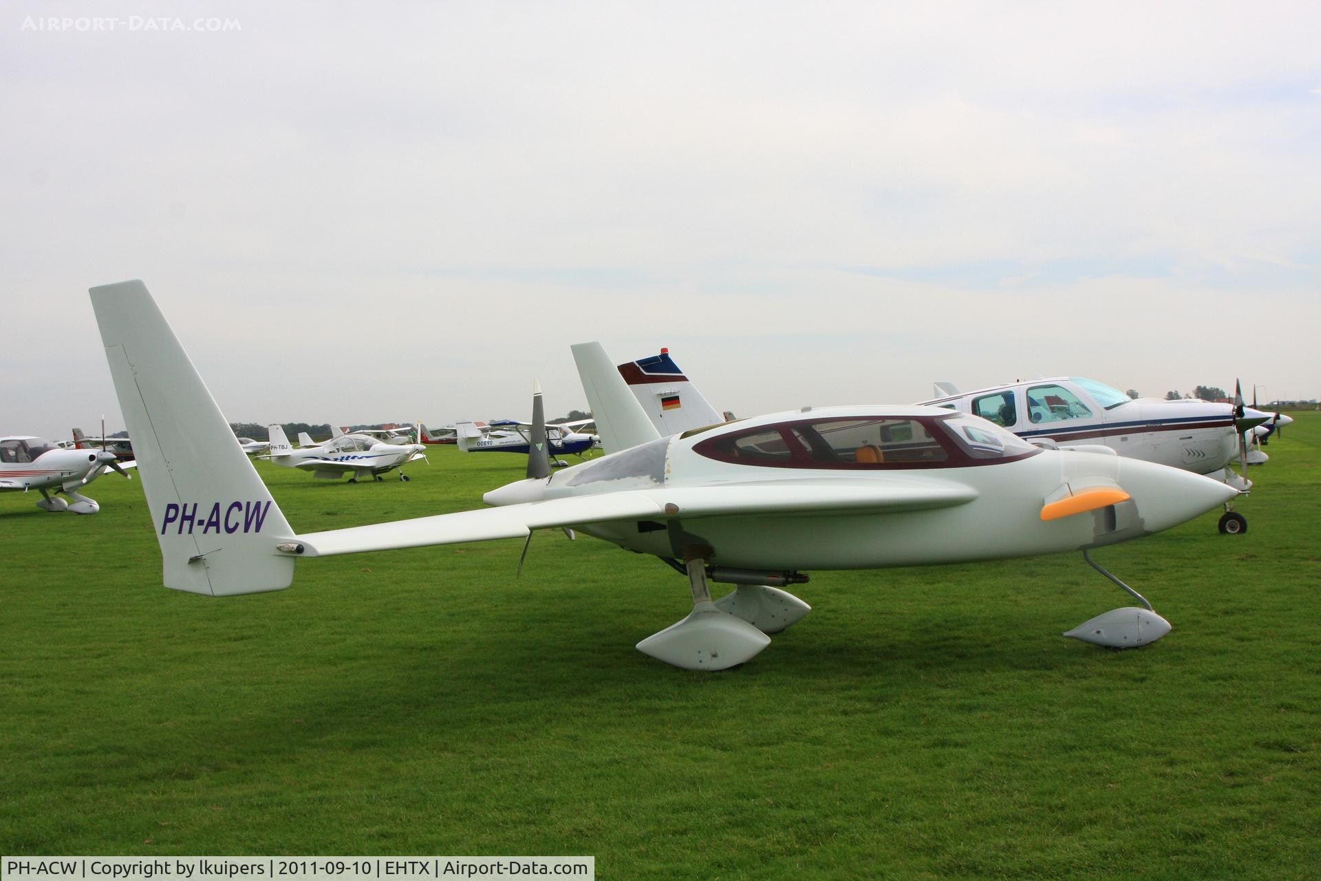 PH-ACW, 2001 Velocity Velocity 173 Elite FG C/N DM0066, At the 3rd Light Aircraft Fly-in on Texel Airport in September 2011