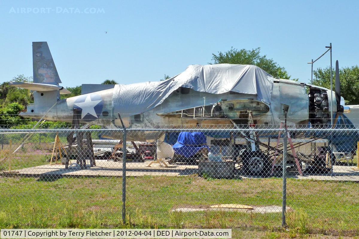 01747, Grumman TBF-1 Avenger C/N 2781, At Deland Naval Air Station Museum