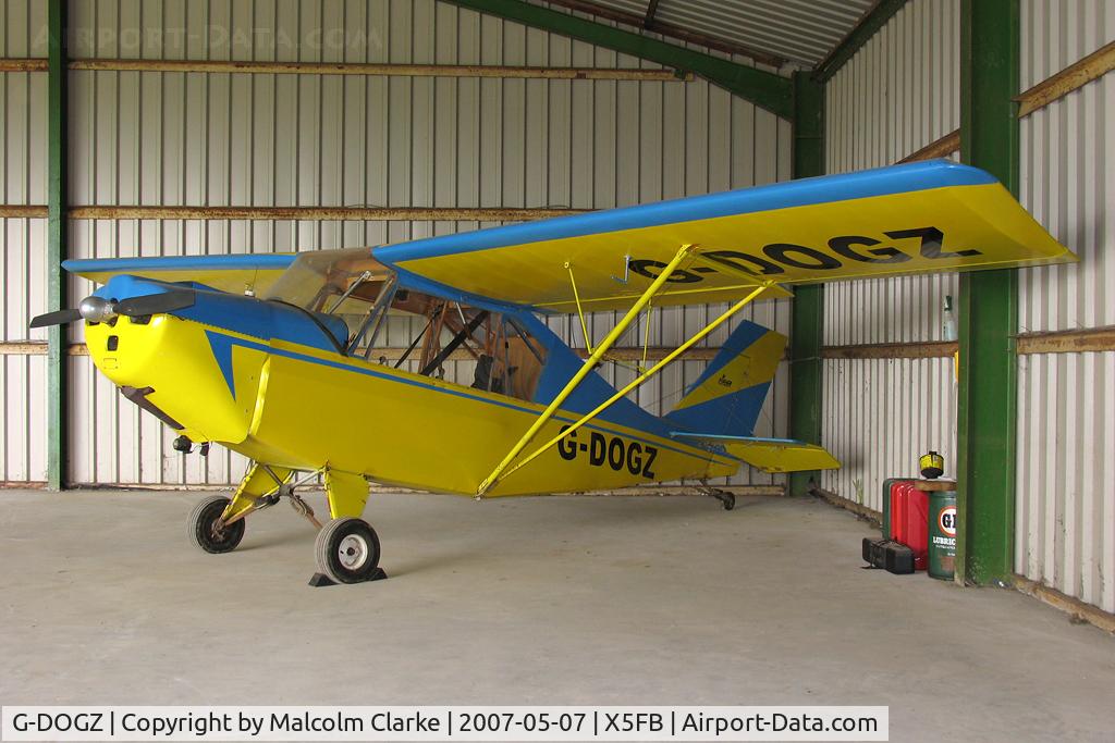 G-DOGZ, 1999 Rogerson Horizon I C/N PFA 241-13129, Horizon 1, Fishburn Airfield, May 2007.
