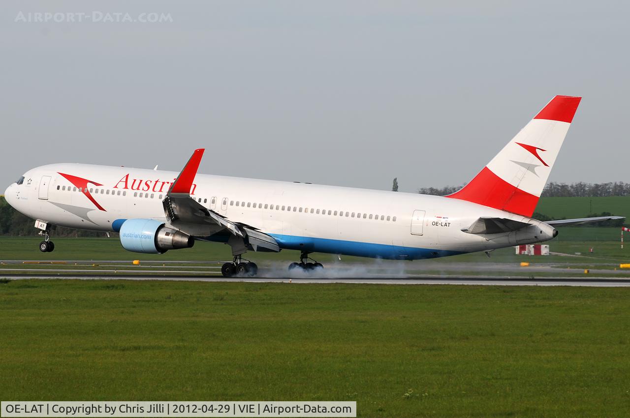 OE-LAT, 1991 Boeing 767-31A C/N 25273, Austrian Airlines