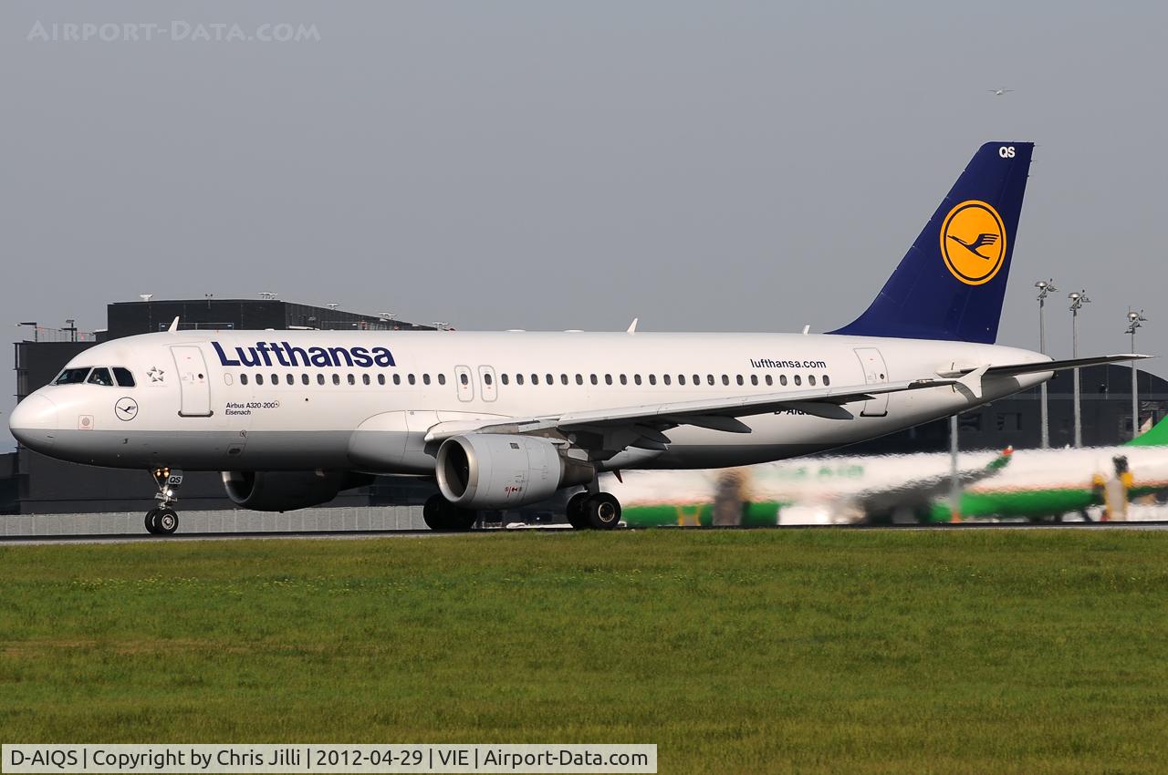 D-AIQS, 1993 Airbus A320-211 C/N 401, Lufthansa