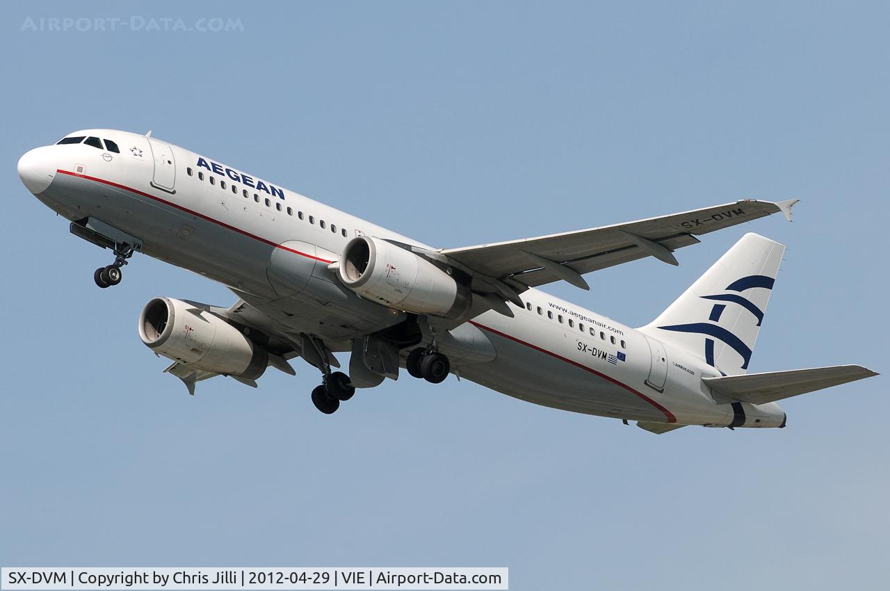 SX-DVM, 2008 Airbus A320-232 C/N 3439, Aegean