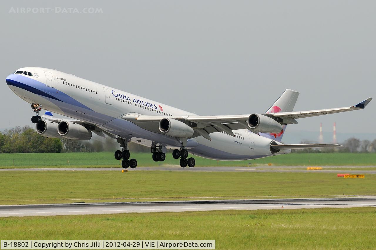 B-18802, 2001 Airbus A340-313X C/N 406, China Airlines