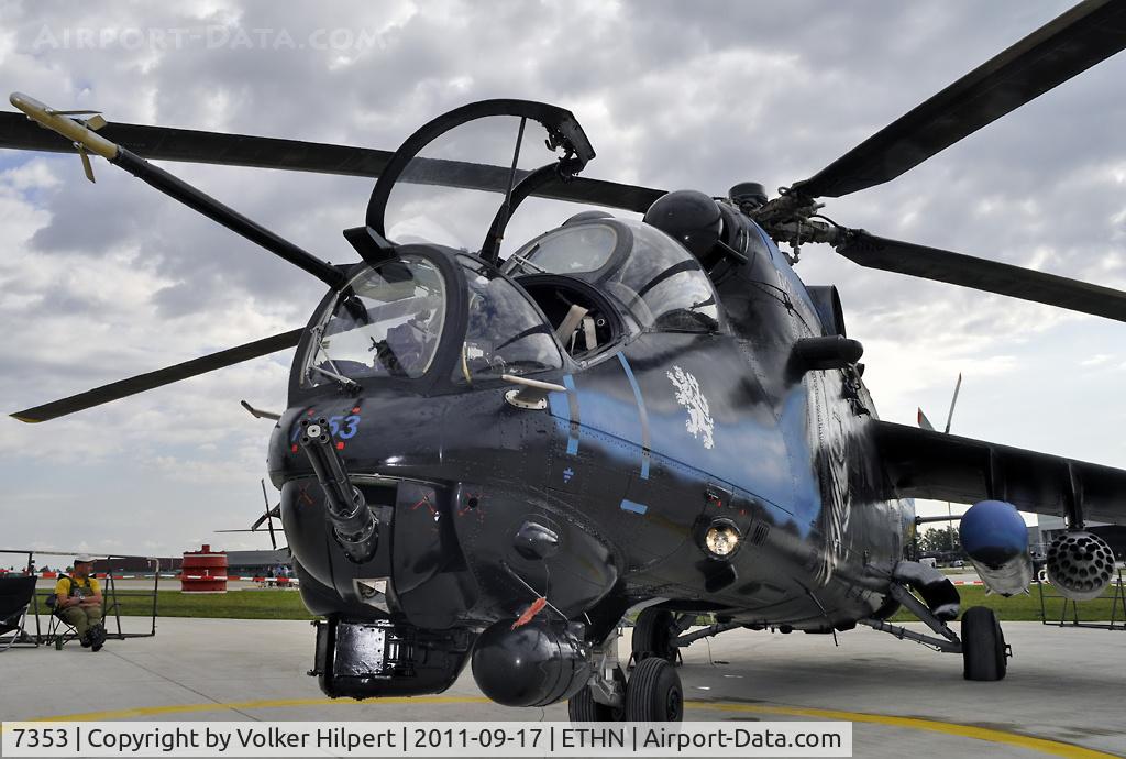 7353, Mil Mi-24V Hind E C/N 087353, at Niederstetten