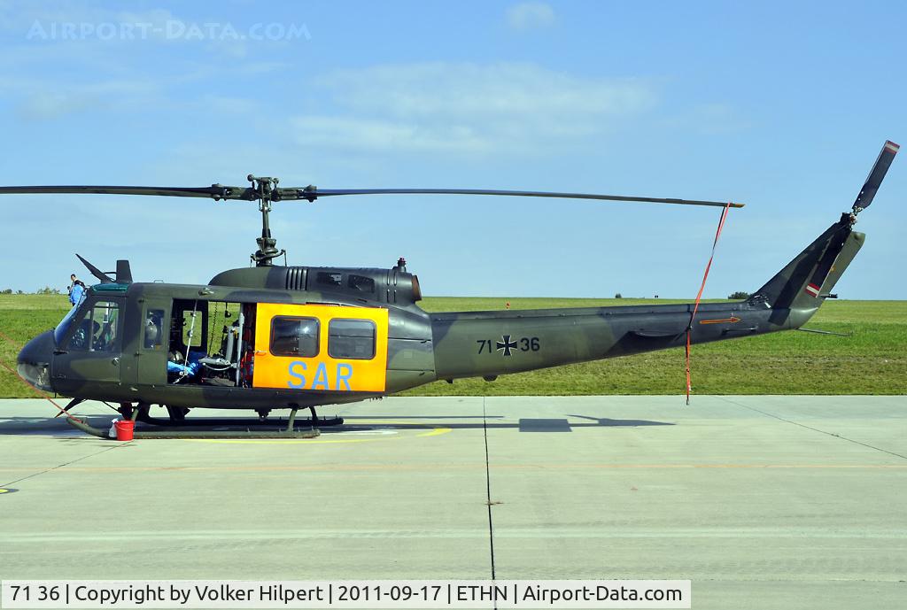 71 36, Bell (Dornier) UH-1D Iroquois (205) C/N 8196, at Niederstetten