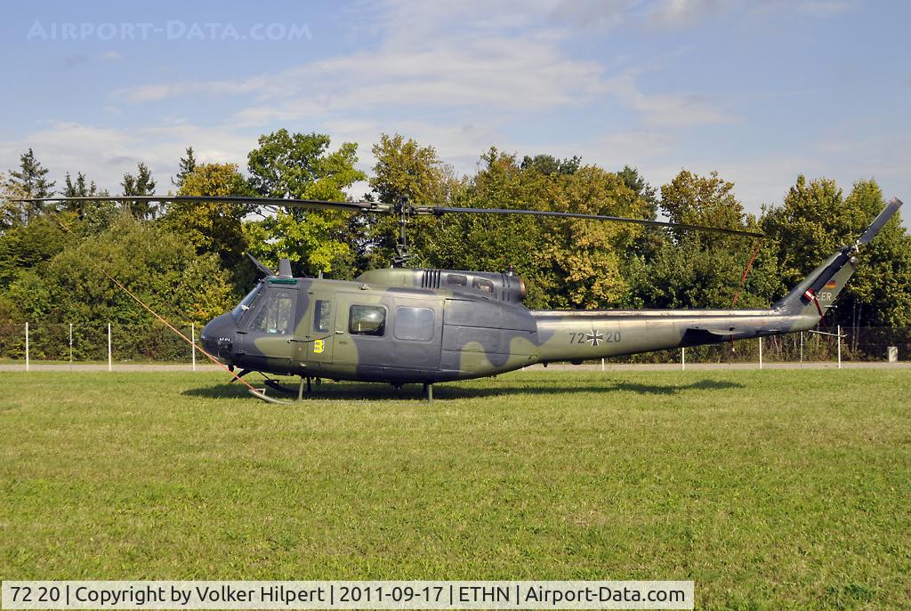 72 20, Bell (Dornier) UH-1D Iroquois (205) C/N 8340, at Niederstetten