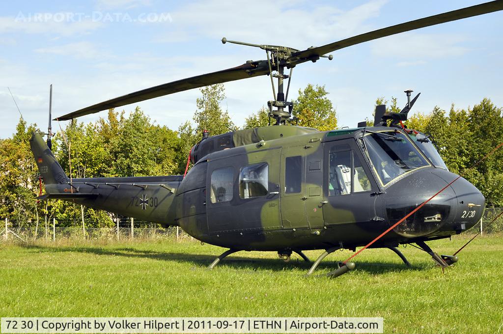 72 30, Bell (Dornier) UH-1D Iroquois (205) C/N 8350, at Niederstetten