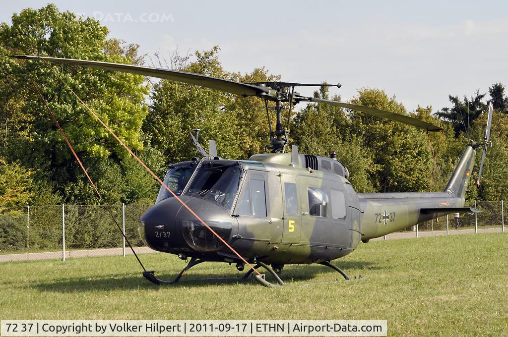 72 37, Bell (Dornier) UH-1D Iroquois (205) C/N 8357, at Niederstetten