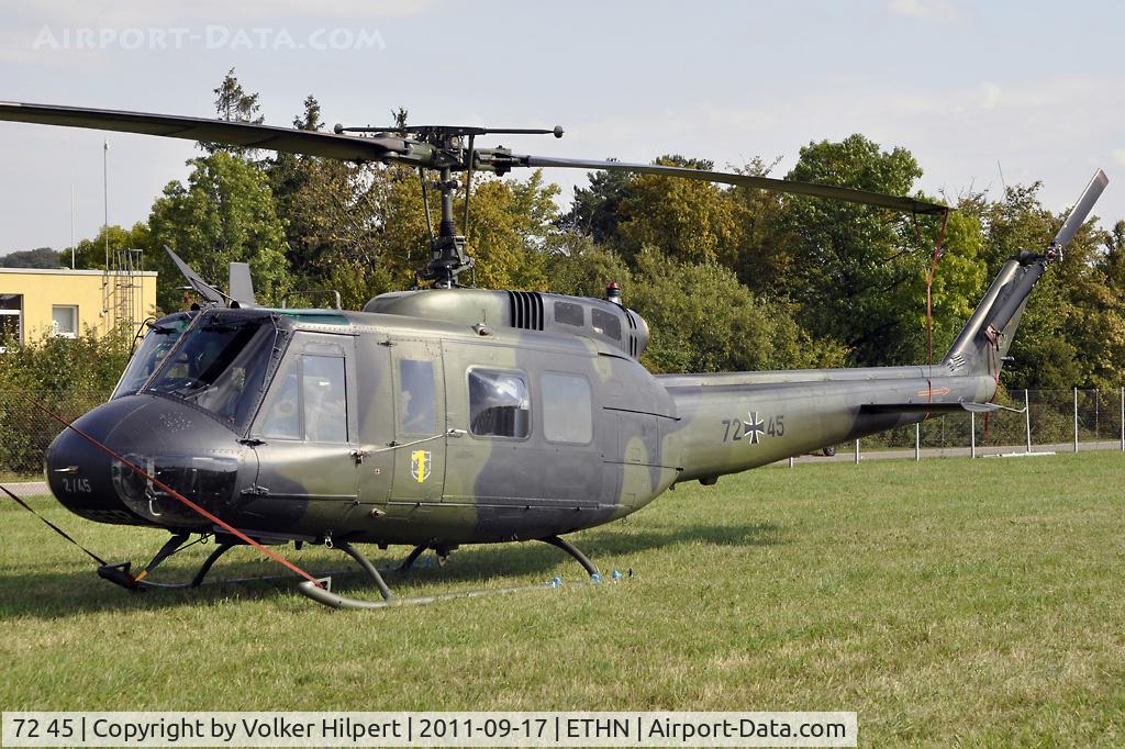 72 45, Bell (Dornier) UH-1D Iroquois (205) C/N 8365, at Niederstetten