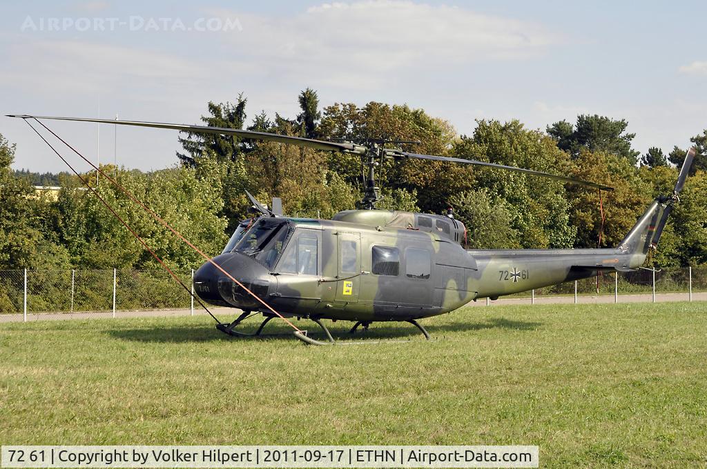 72 61, Bell (Dornier) UH-1D Iroquois (205) C/N 8381, at Niederstetten