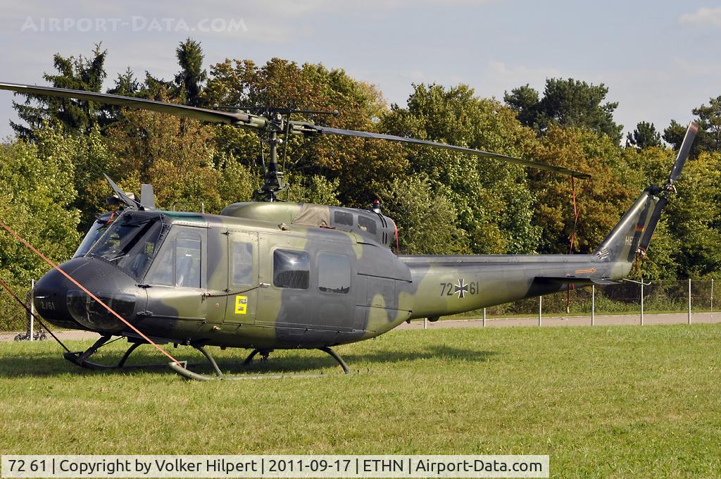 72 61, Bell (Dornier) UH-1D Iroquois (205) C/N 8381, at Niederstetten