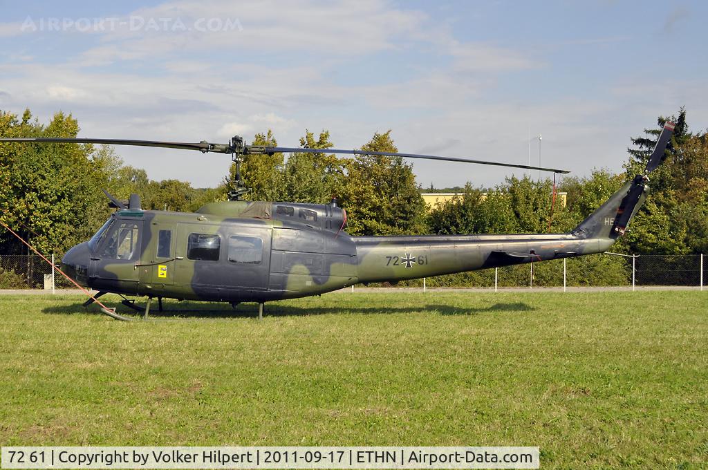 72 61, Bell (Dornier) UH-1D Iroquois (205) C/N 8381, at Niederstetten