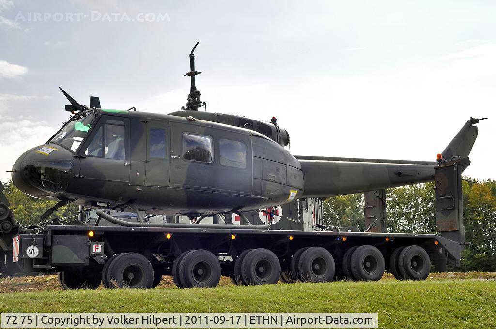 72 75, Bell (Dornier) UH-1D Iroquois (205) C/N 8395, at Niederstetten