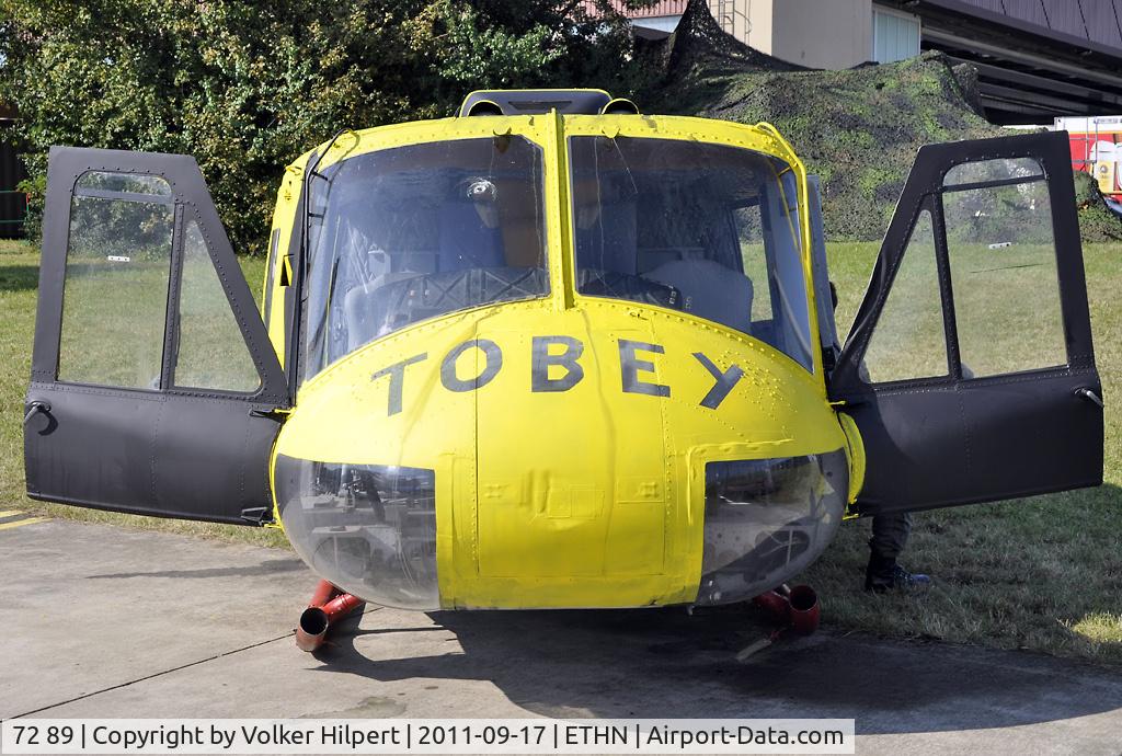 72 89, Bell (Dornier) UH-1D Iroquois (205) C/N 8409, at Niederstetten