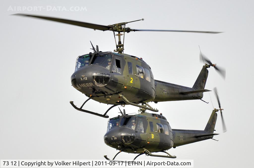 73 12, Bell (Dornier) UH-1D Iroquois (205) C/N 8432, at Niederstetten