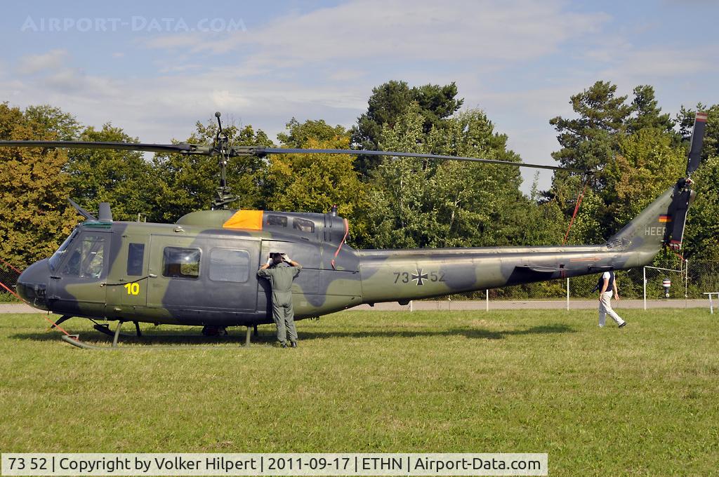 73 52, Bell (Dornier) UH-1D Iroquois (205) C/N 8472, at Niederstetten