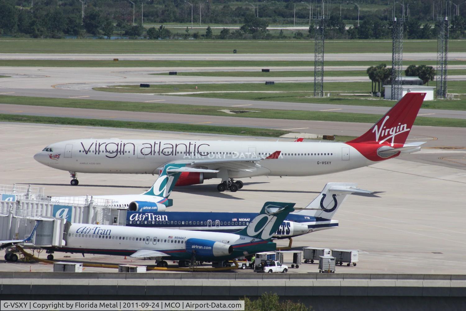 G-VSXY, 2010 Airbus A330-343X C/N 1195, Virgin A330