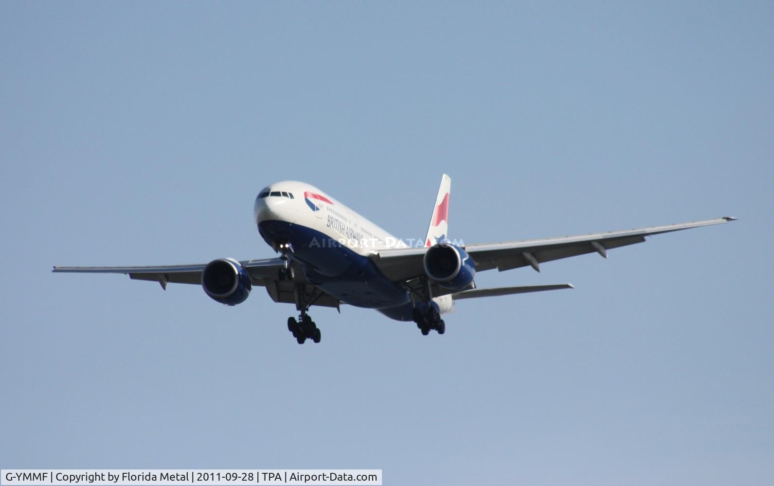 G-YMMF, 2000 Boeing 777-236 C/N 30307, British 777