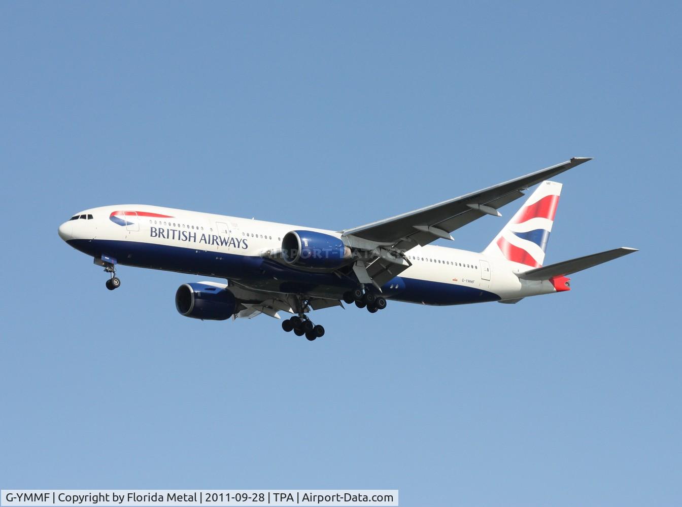 G-YMMF, 2000 Boeing 777-236 C/N 30307, British 777