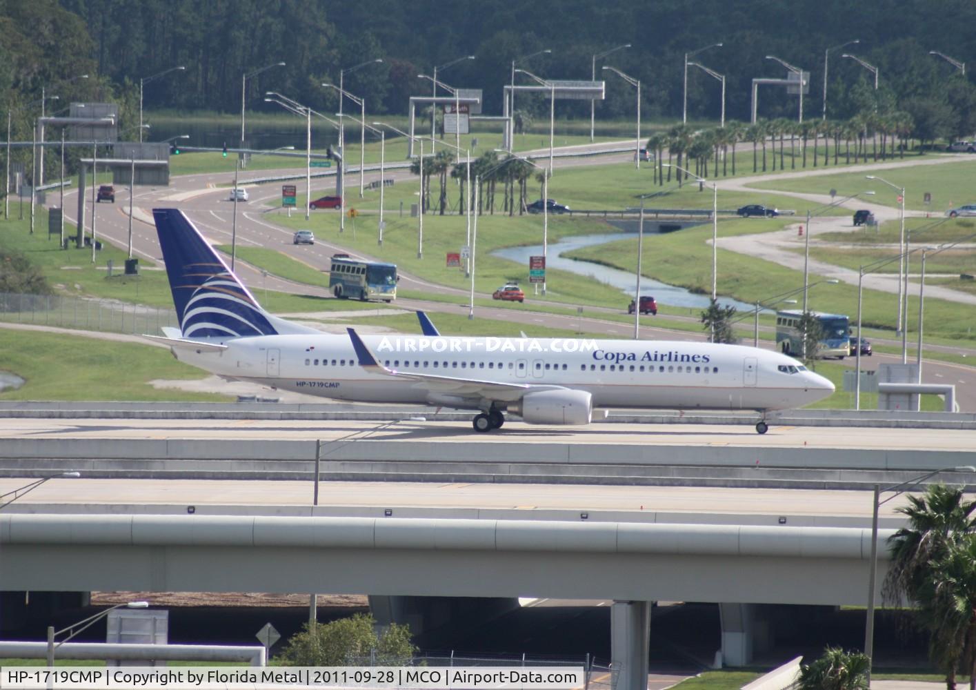 HP-1719CMP, 2011 Boeing 737-8V3 C/N 37957, Copa 737-800