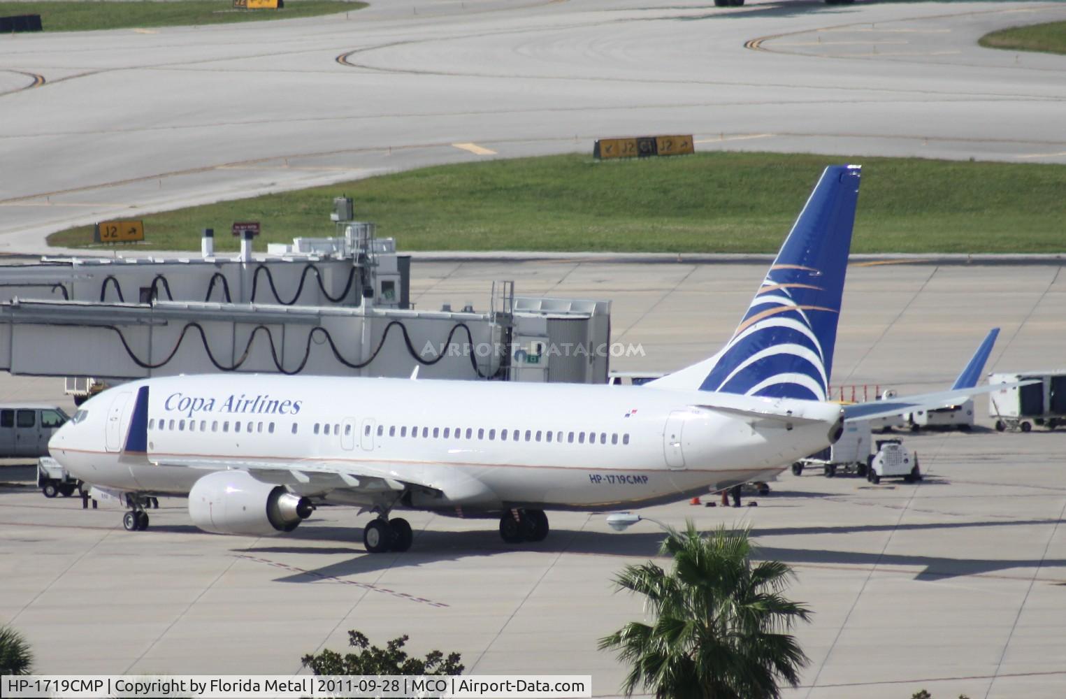 HP-1719CMP, 2011 Boeing 737-8V3 C/N 37957, Copa 737-800