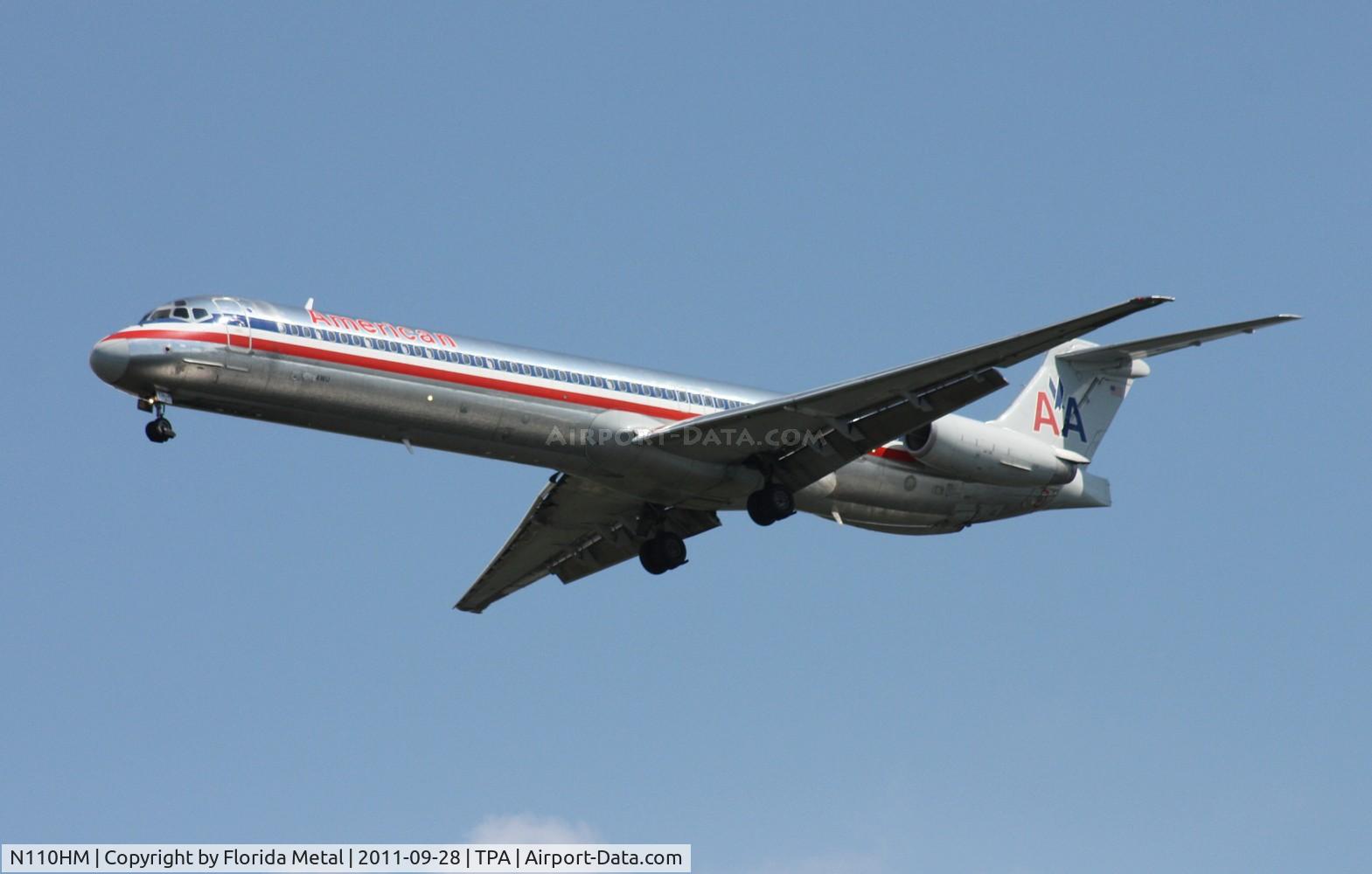 N110HM, 1989 McDonnell Douglas MD-83 (DC-9-83) C/N 49787, American MD-83