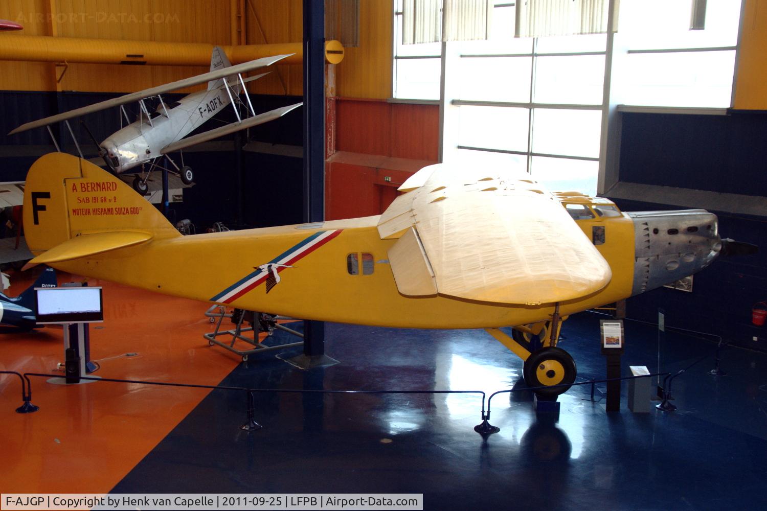 F-AJGP, 1928 Bernard 191GR Grand Raid C/N 2908-02, Named 