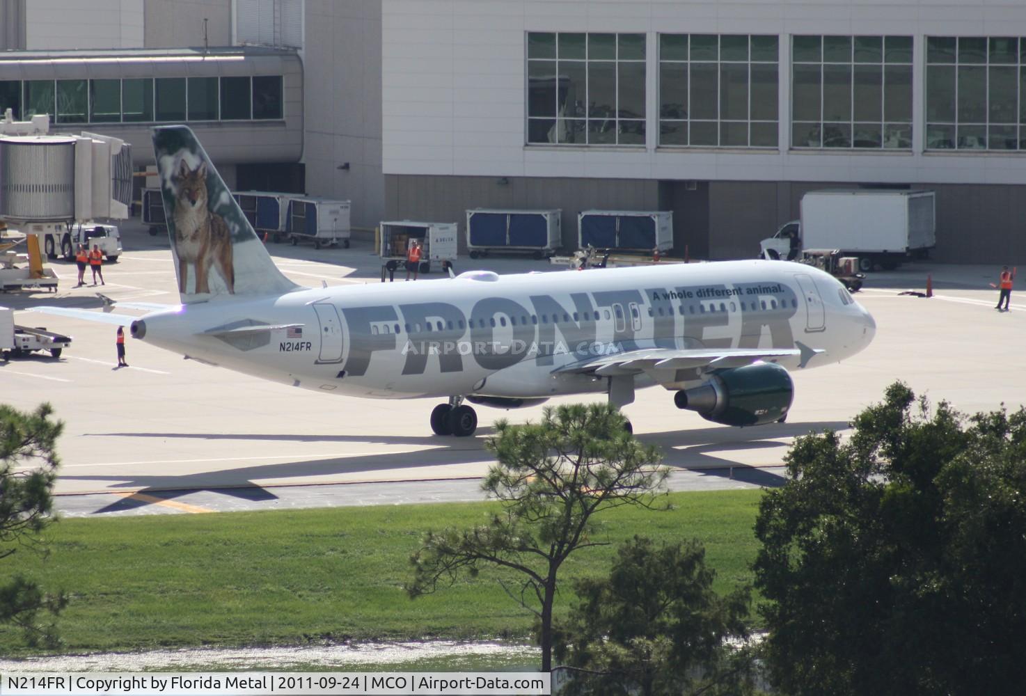N214FR, Airbus A320-214 C/N 4727, Frontier 