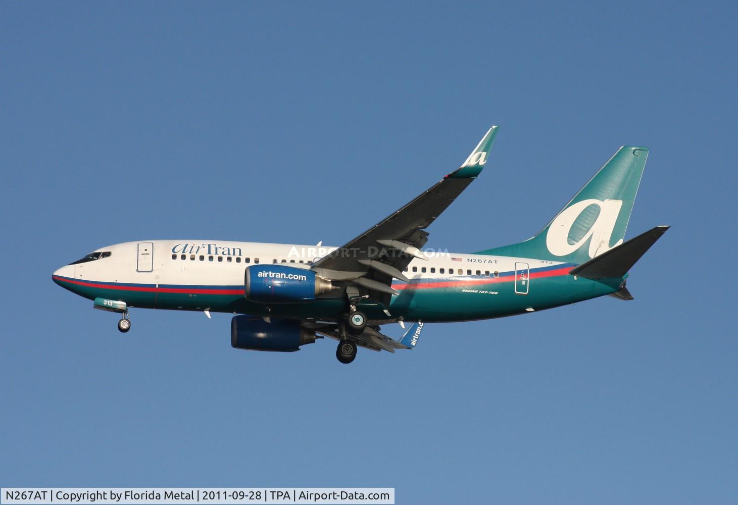 N267AT, 2005 Boeing 737-7BD C/N 33919, Air Tran 737