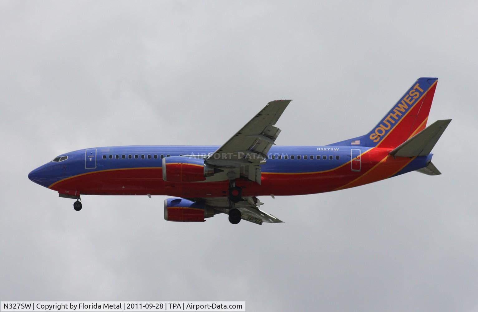 N327SW, 1987 Boeing 737-3H4 C/N 23691, Southwest 737