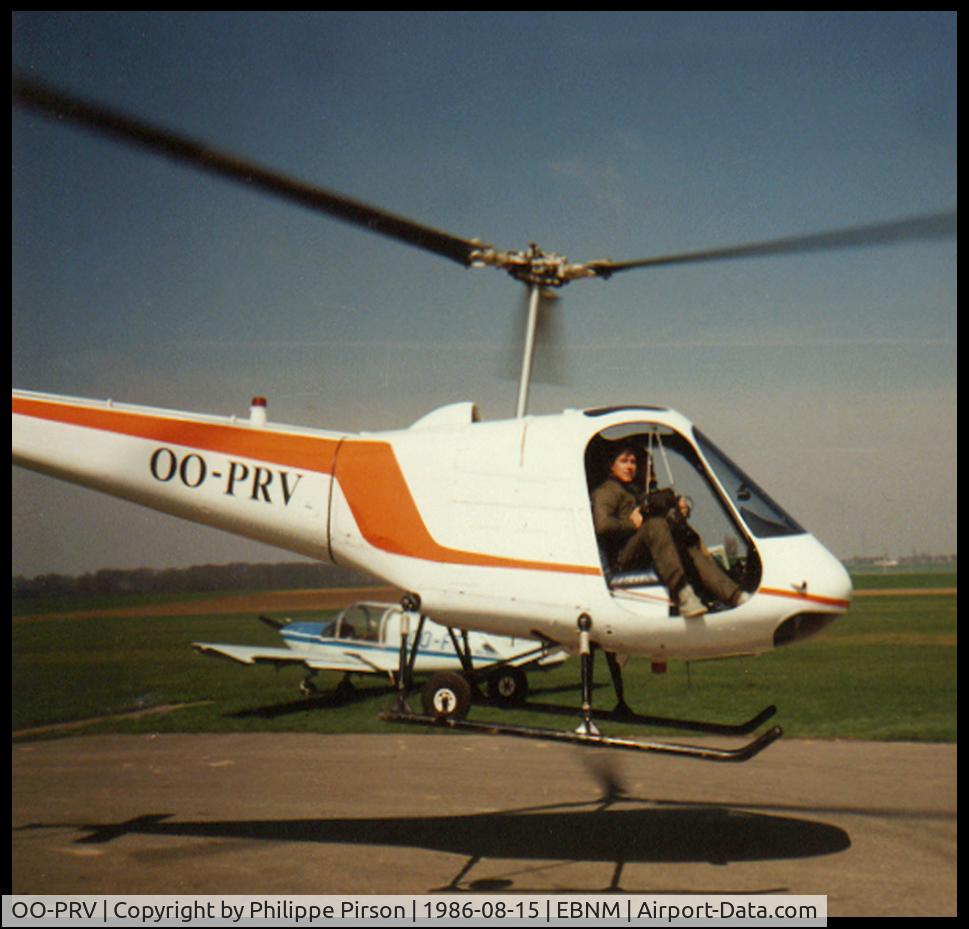 OO-PRV, Enstrom F-28A C/N 146, En mission photo, Namur, Belgium