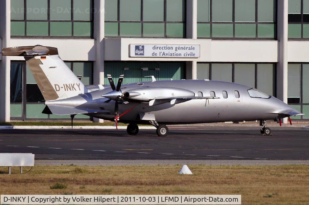 D-INKY, 2008 Piaggio P-180 Avanti C/N 1162, at Cannes