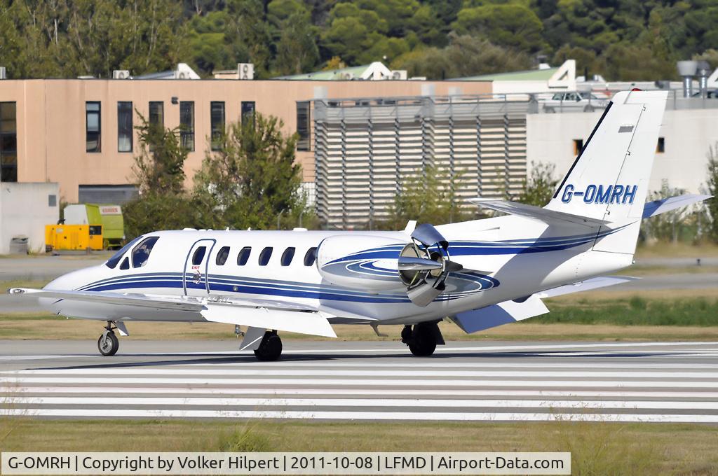 G-OMRH, 2004 Cessna 550 Citation Bravo C/N 550-1086, at Cannes