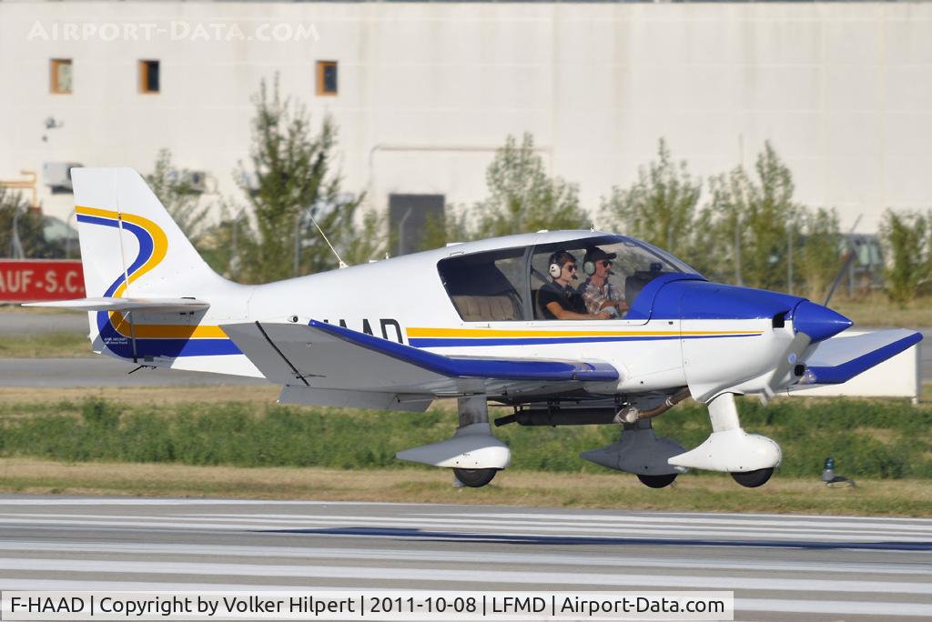 F-HAAD, Robin DR-400-120 Dauphin 2+2 C/N 2577, at Cannes