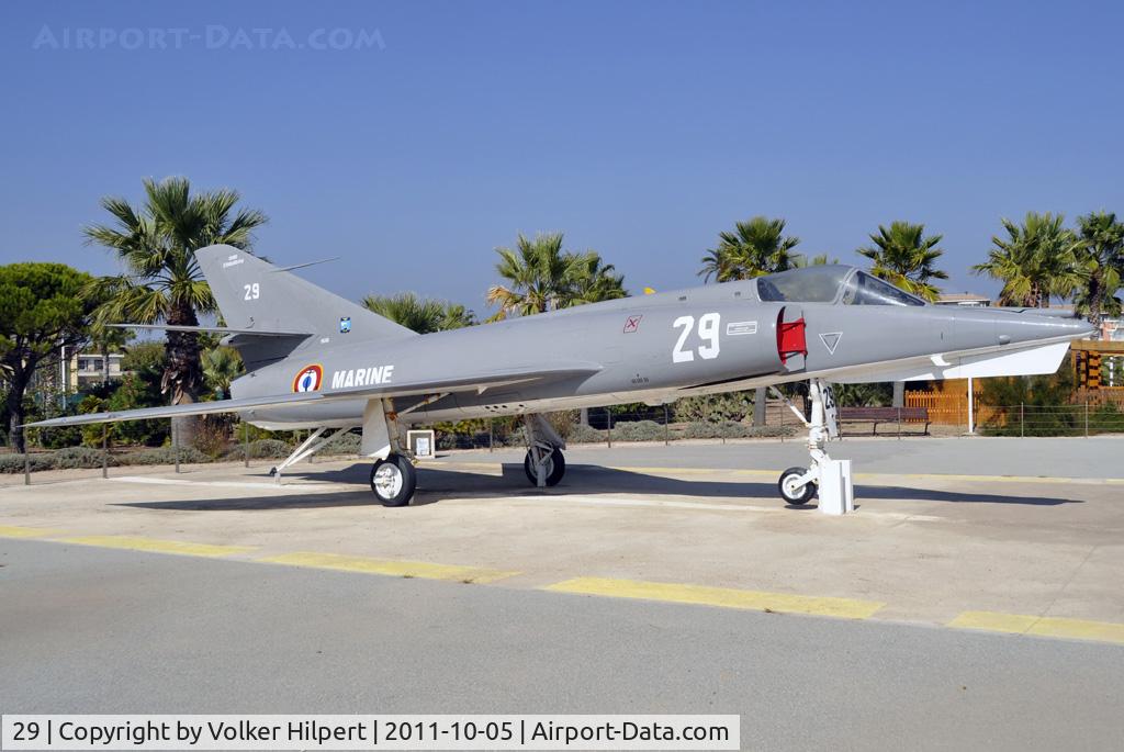 29, Dassault Etendard IV.M C/N 29, at Frejus