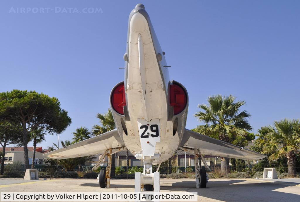29, Dassault Etendard IV.M C/N 29, at Frejus