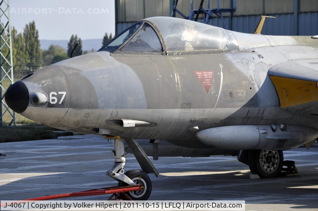 J-4067, Hawker Hunter F.58 C/N 41H-697434, Hunter F.MK.58 at Montelimar Museum