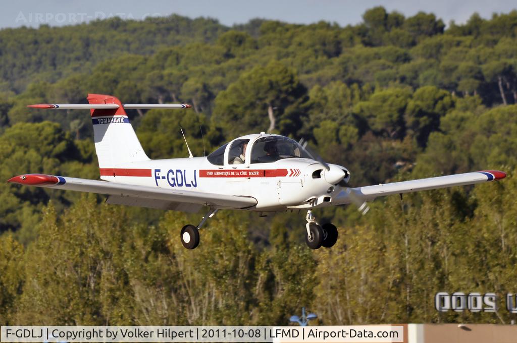F-GDLJ, Piper PA-38-112 Tomahawk Tomahawk C/N 3880A0078, at Cannes